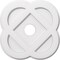 Ekena Millwork Charlotte Architectural Grade PVC Ceiling Medallion, 16"OD x 3"ID x 6 1/4"C x 1"P, One-Piece CMP16CE-03000 - alternate 1